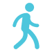 Illustration of person walking